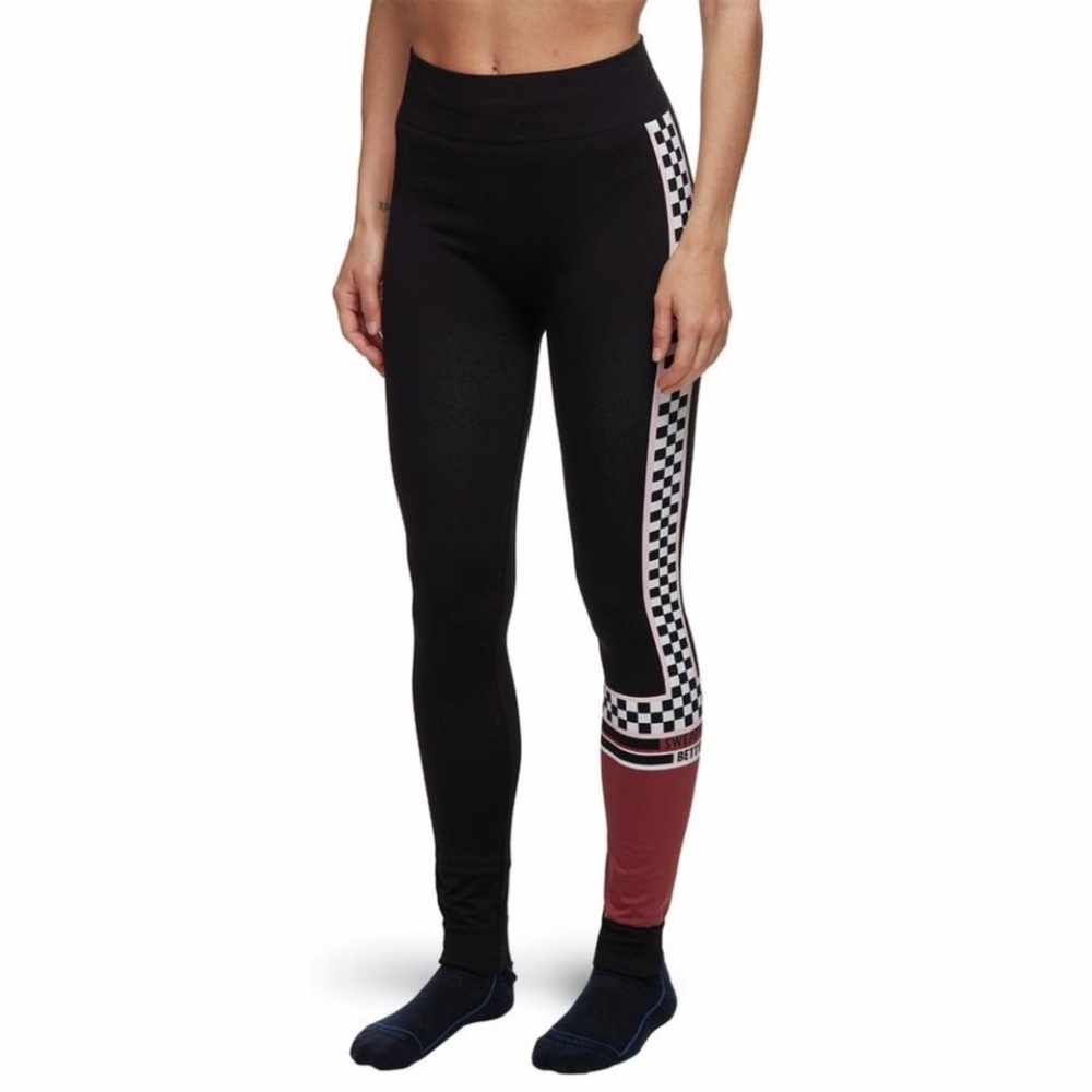 Sweaty Betty Winter Team Ski Seamless Ski Base Legging Women's Size XS